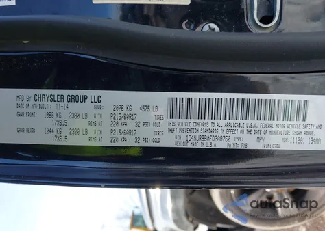 2015 Jeep Patriot Altitude Edition z USA, uszkodzony, nr VIN 1C4NJRBB0FD208760